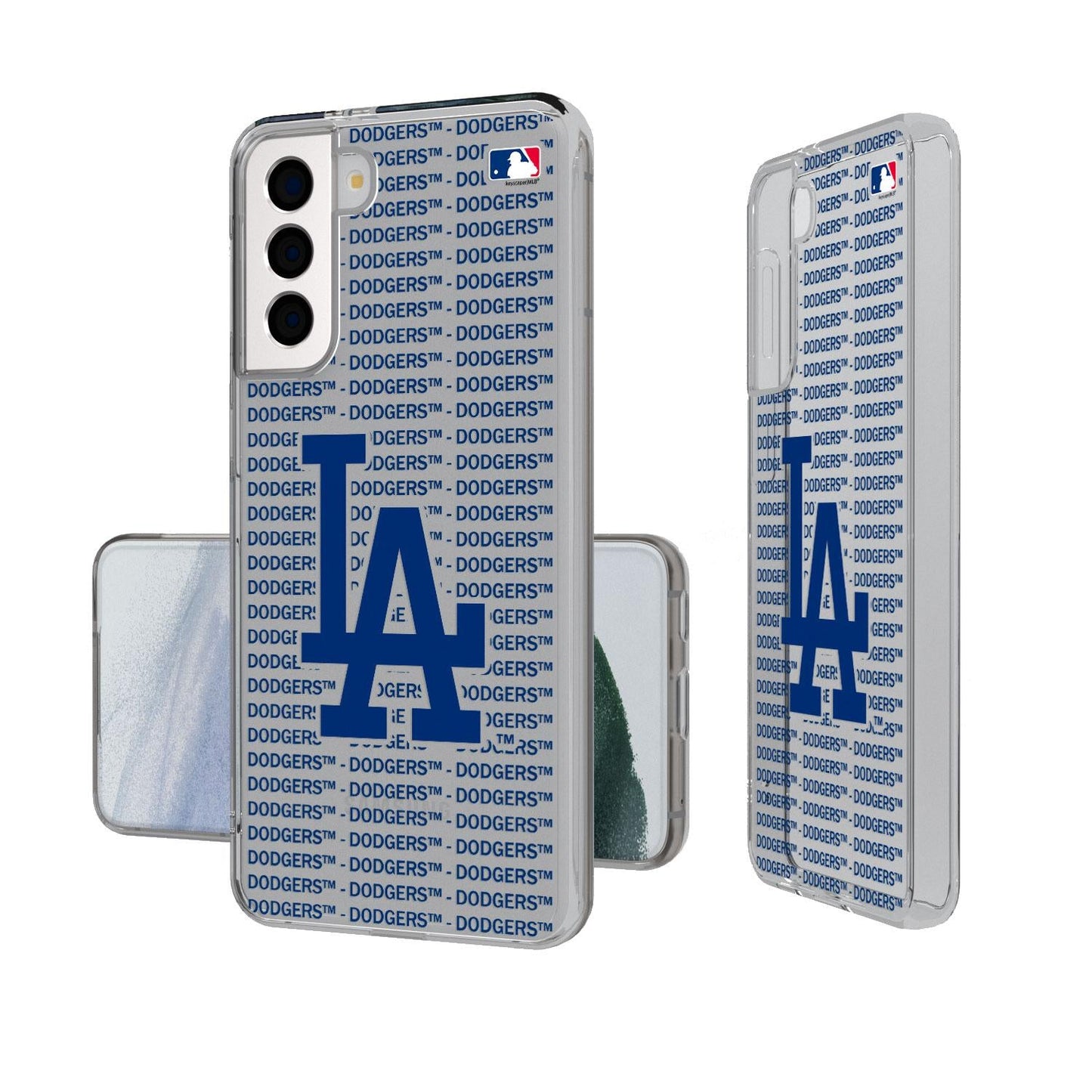 LA Dodgers Blackletter Clear Case-1