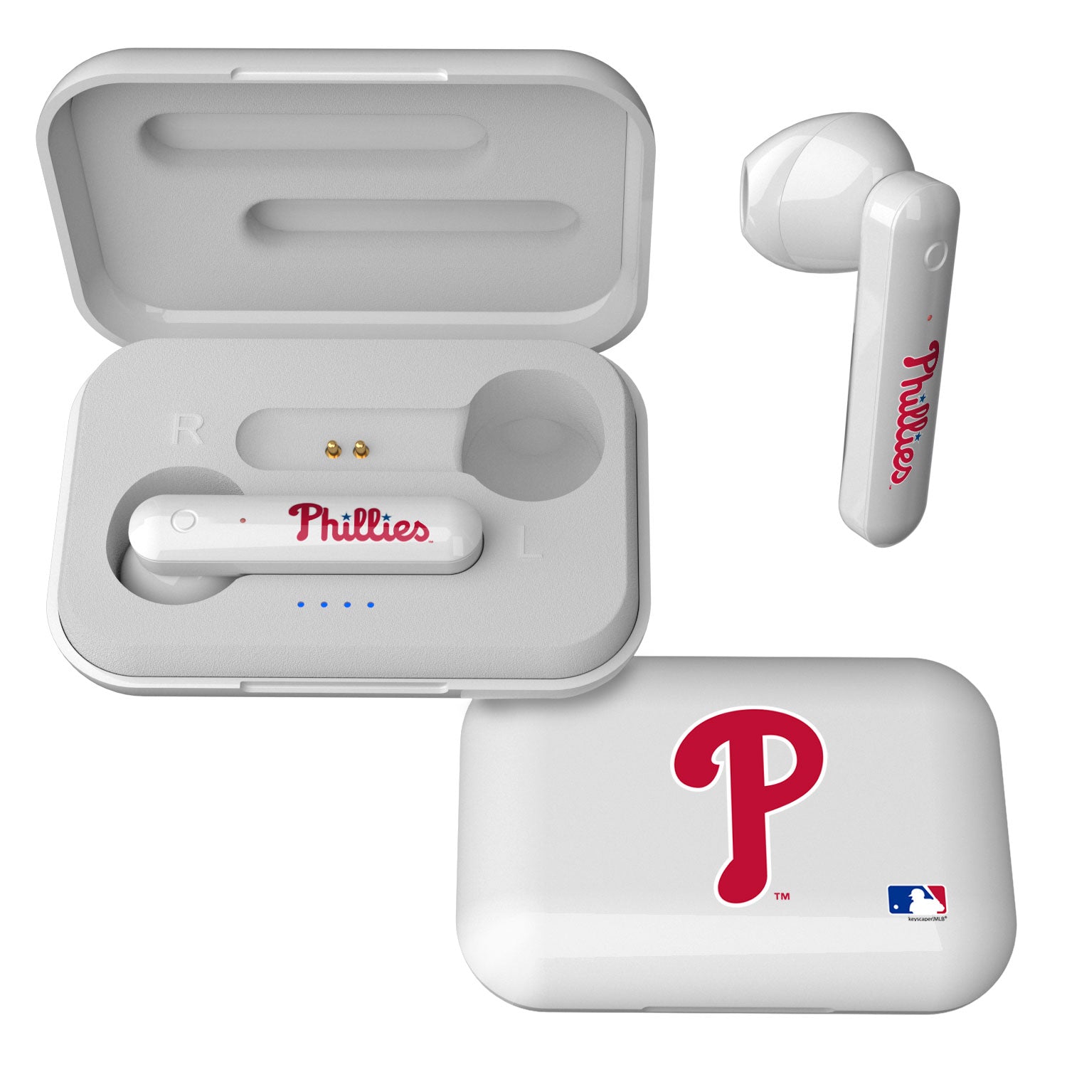 Philadelphia Phillies Insignia Wireless Earbuds-0