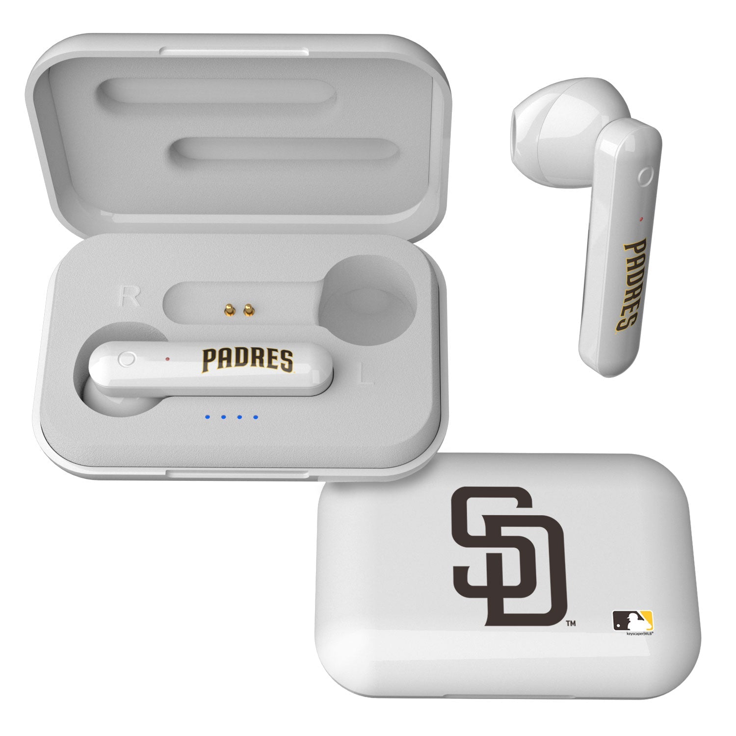 San Diego Padres Insignia Wireless Earbuds-0