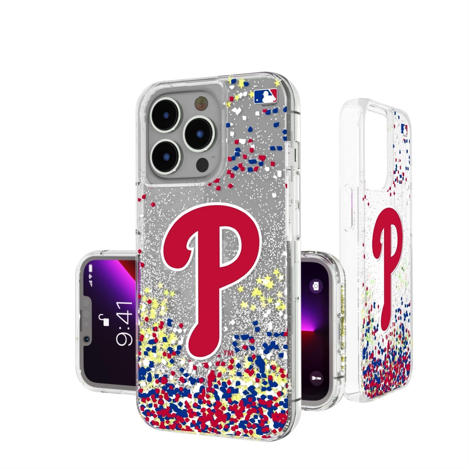 Philadelphia Phillies Confetti Glitter Case-0