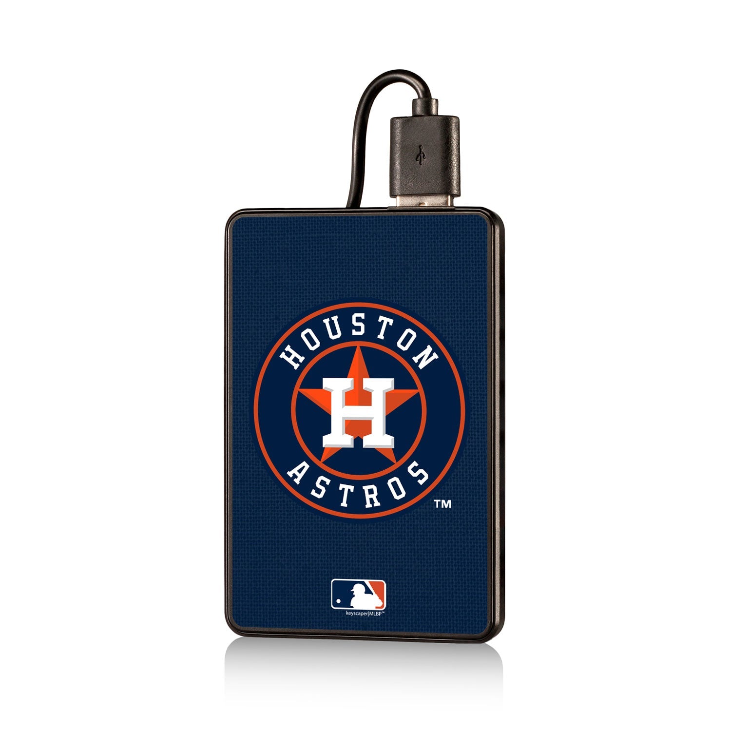 Houston Astros Astros Solid 2200mAh Credit Card Powerbank-0