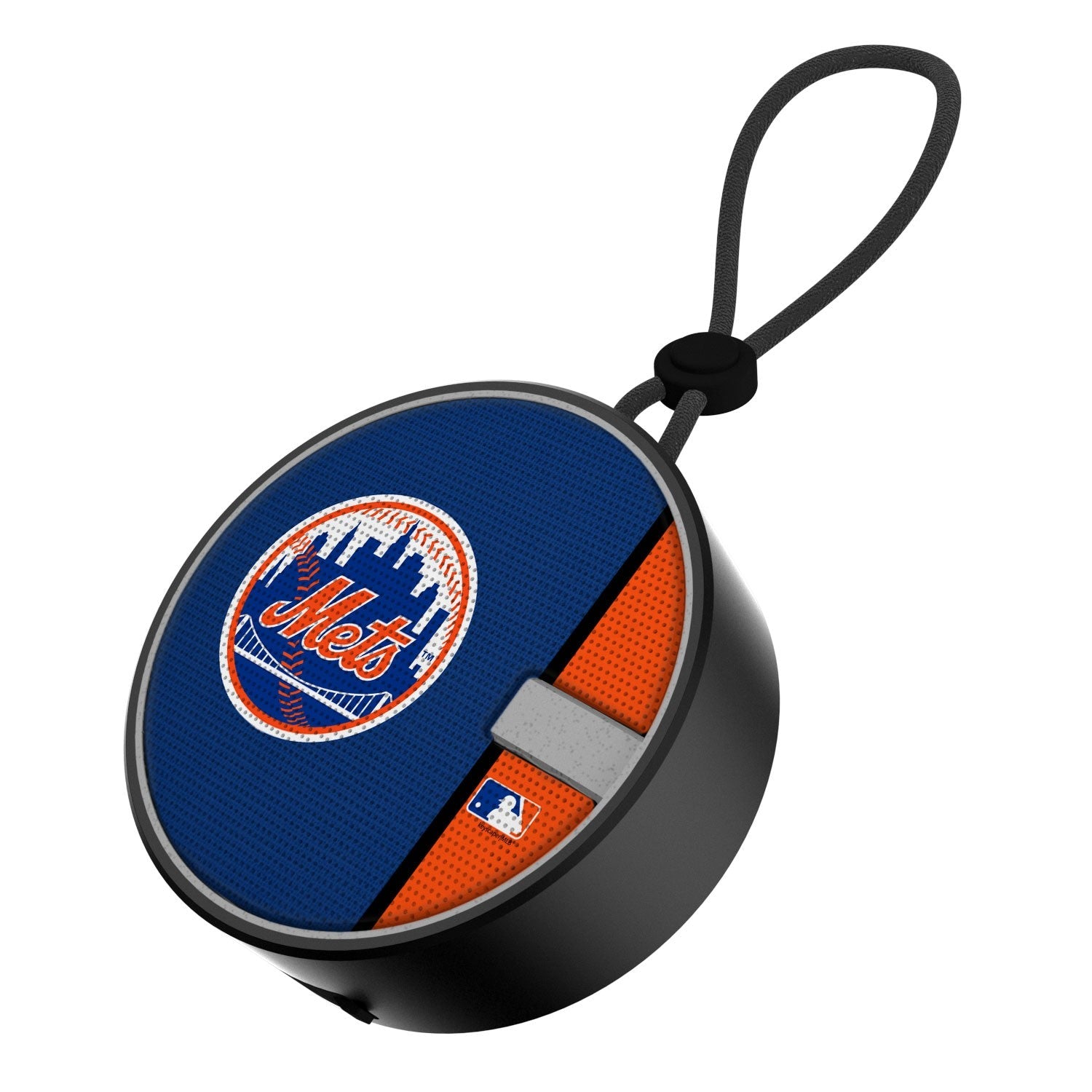 New York Mets Solid Wordmark Waterproof Speaker-0