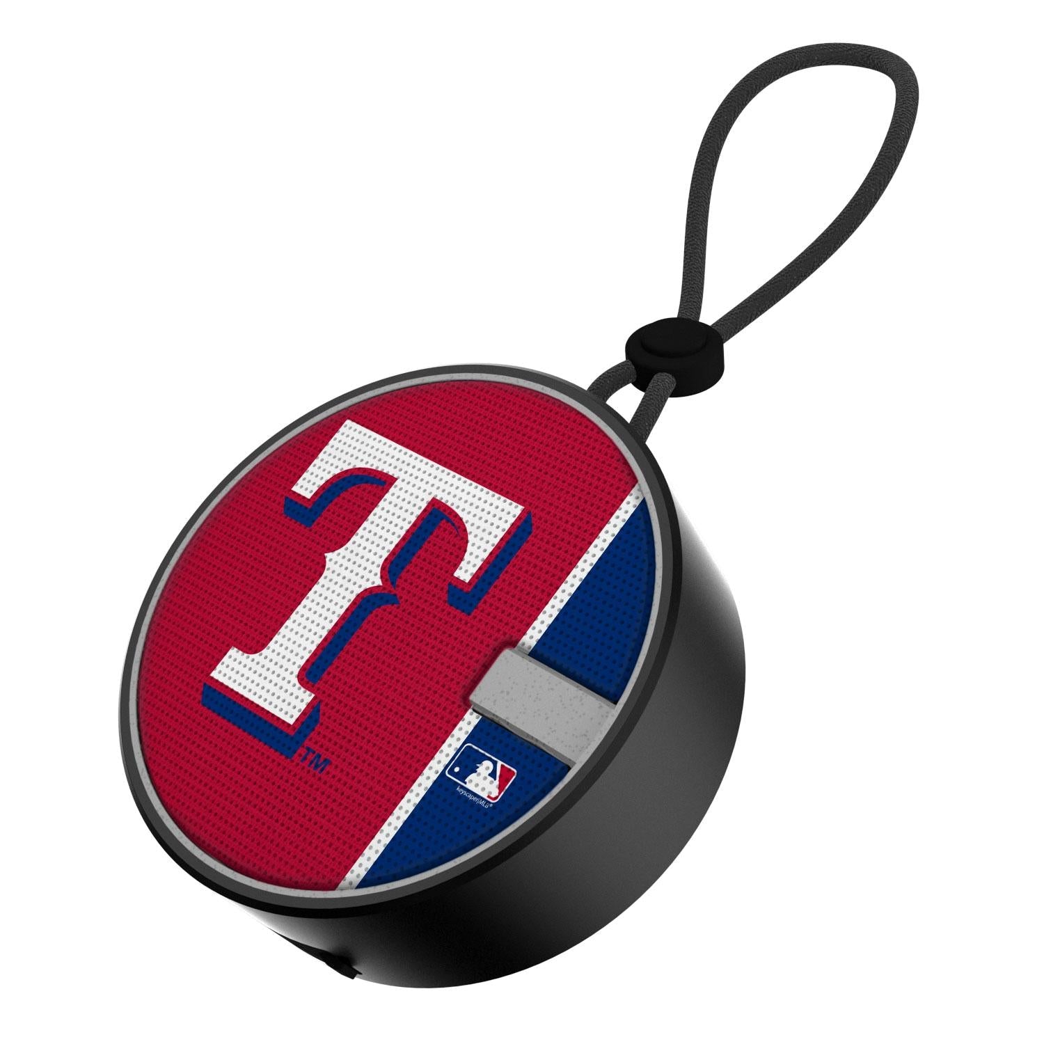 Texas Rangers Solid Wordmark Waterproof Speaker-0