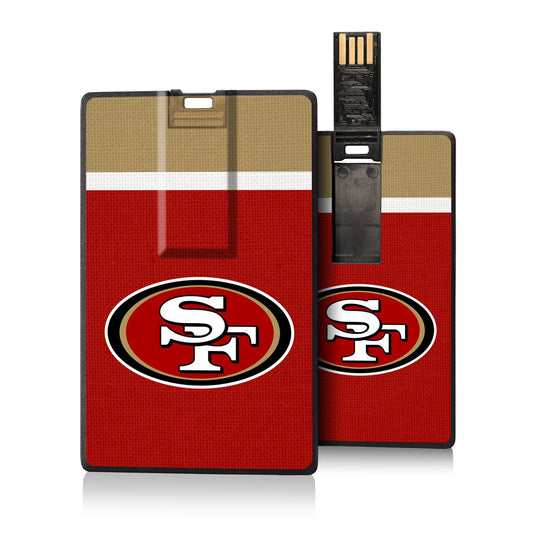 San Francisco 49ers Stripe Credit Card USB Drive 16GB-0