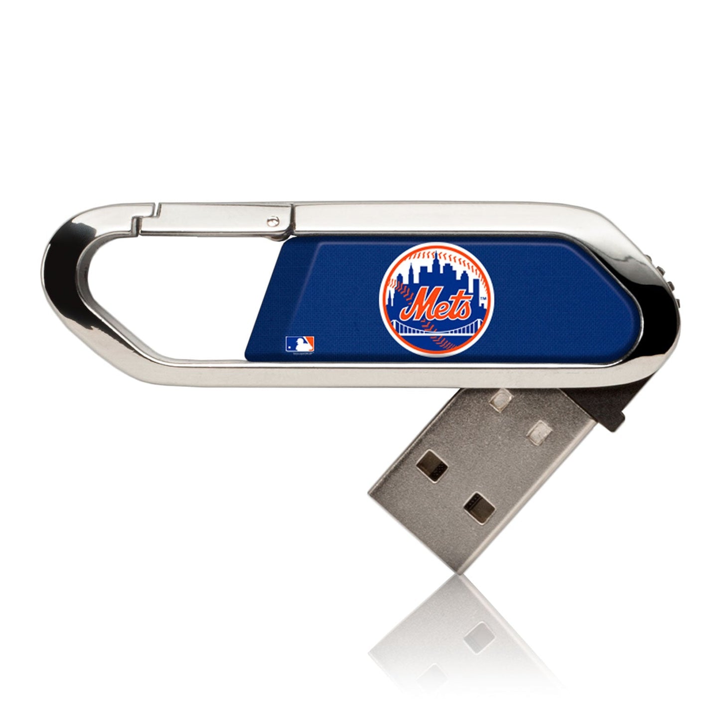 New York Mets Mets Solid USB 16GB Clip Style Flash Drive-0