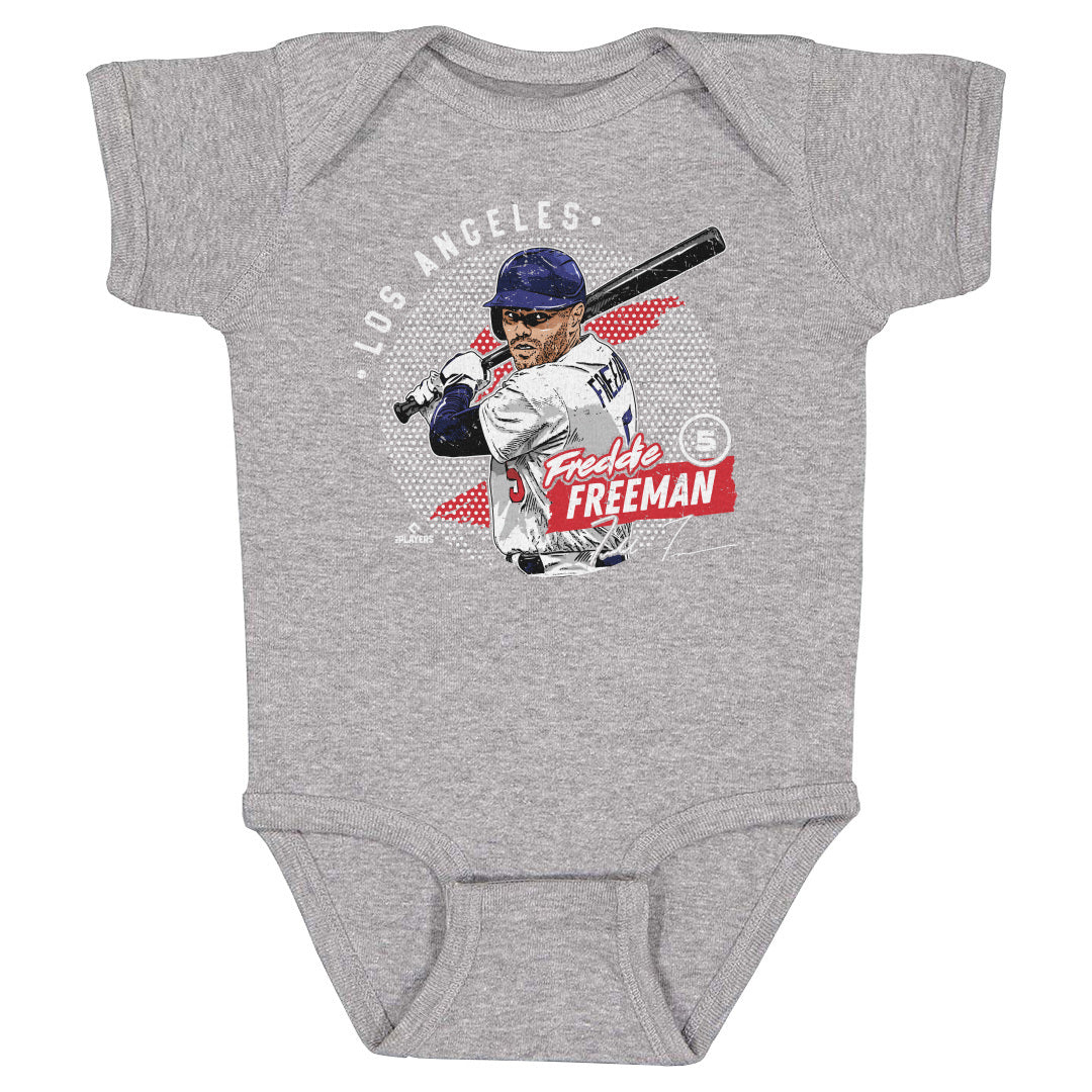 Freddie Freeman Los Angeles D Dots WHT