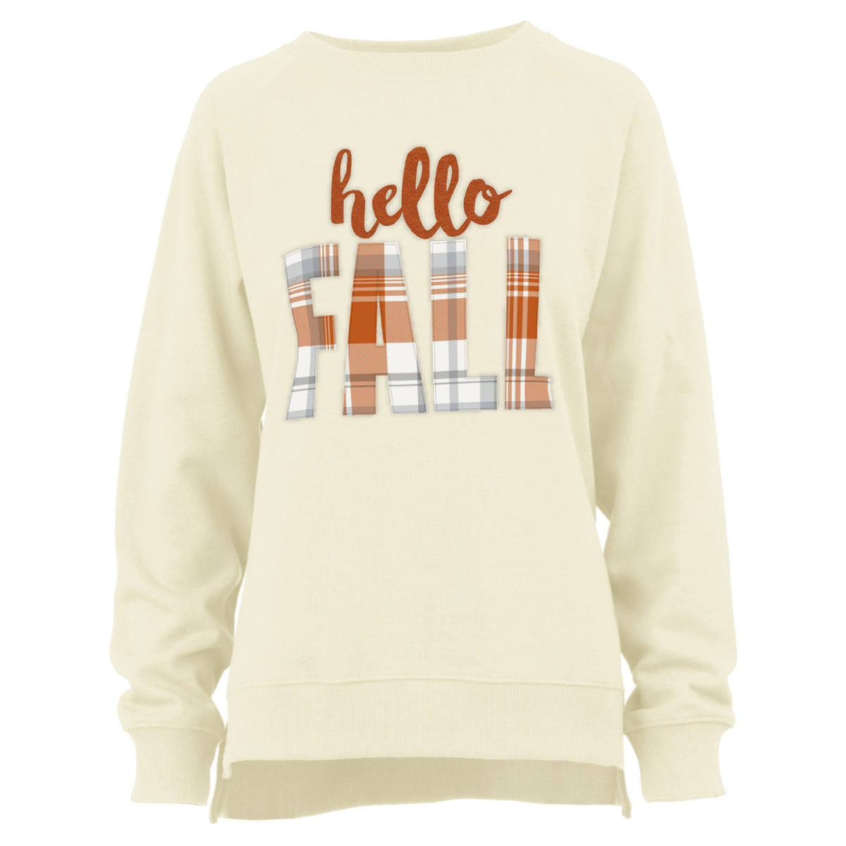 Hello Fall Applique Cozy Fleece