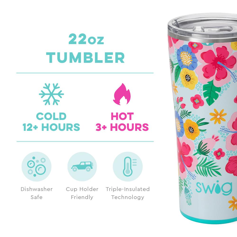 Island Bloom Tumbler (22oz)