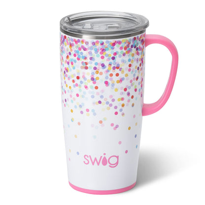 Confetti 22 oz Travel Mug