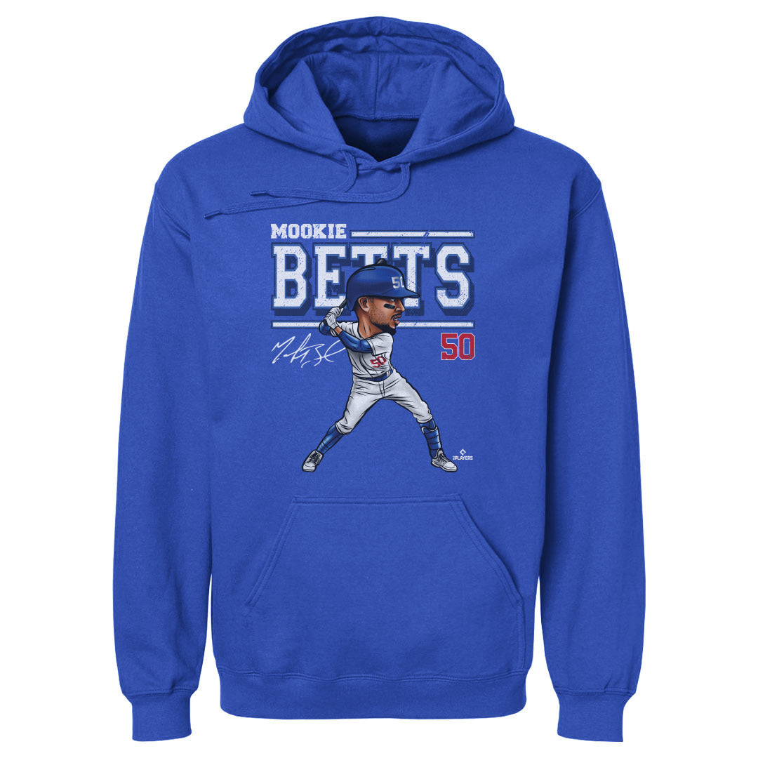 Mookie Betts Cartoon WHT