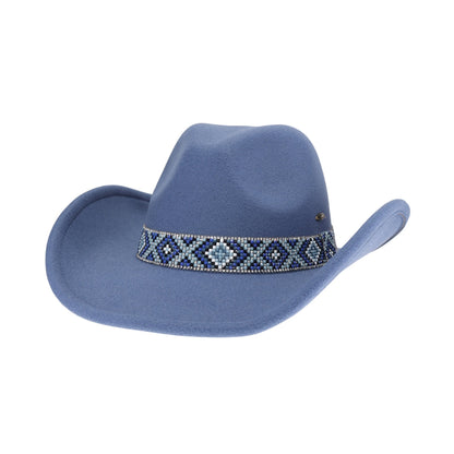 Las Cruces Vegan Fabric Cowboy Hat