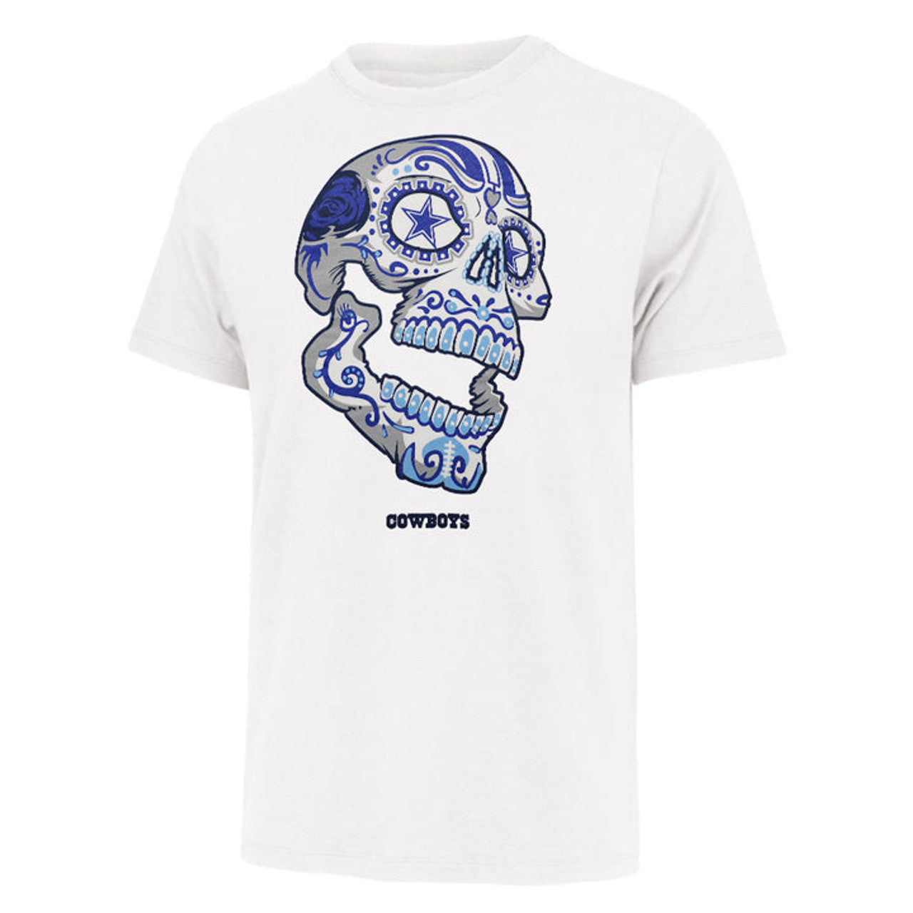 Dallas Cowboys Sugar Skull Short Sleeve Tee