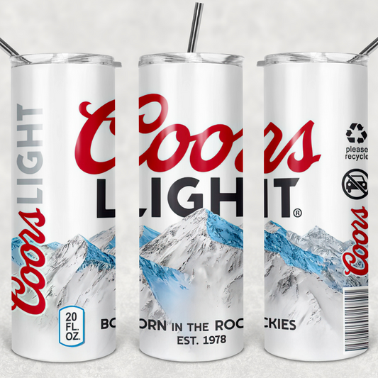 Coors Light 20 oz Tumbler