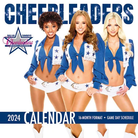 Dallas Cowboys Cheerleaders 2024 Wall Calendar