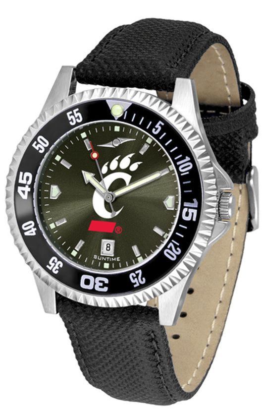 Men's Cincinnati Bearcats Competitor AnoChrome Color Bezel Watch