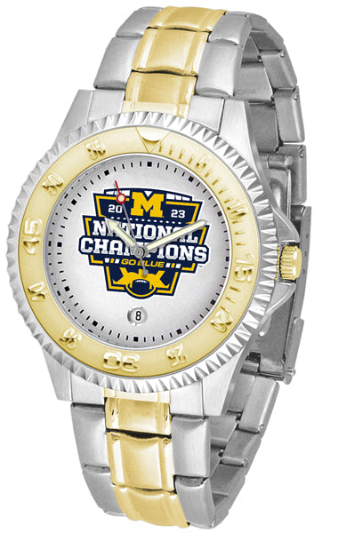 Michigan Wolverines 2023 National Champions Men's Competitor Watch TwoTone