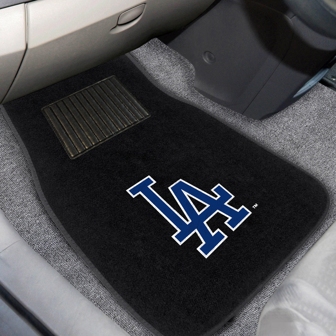 Los Angeles Dodgers Embroidered Car Mat Set