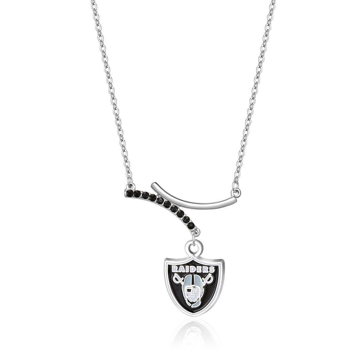 Las Vegas Raiders Dual Infinity Necklace