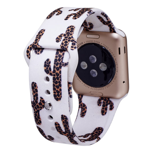 White Cactus Apple Watch Band