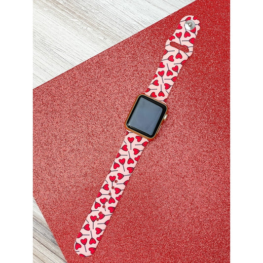 Heart Lollipop Silicone Apple Watch Band