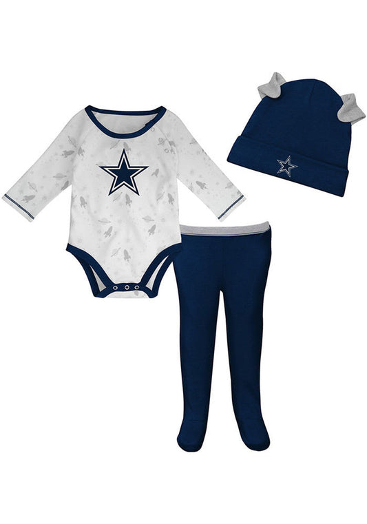 Dallas Cowboys Infant Navy Blue Dream Team Set