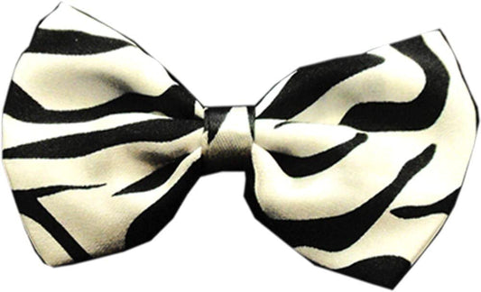 Zebra Pet Bow Tie