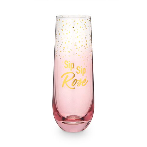 Sip Sip Rosé Stemless Champagne Flute