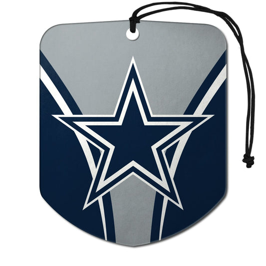 Dallas Cowboys Air Freshener Shield Design 2 Pack