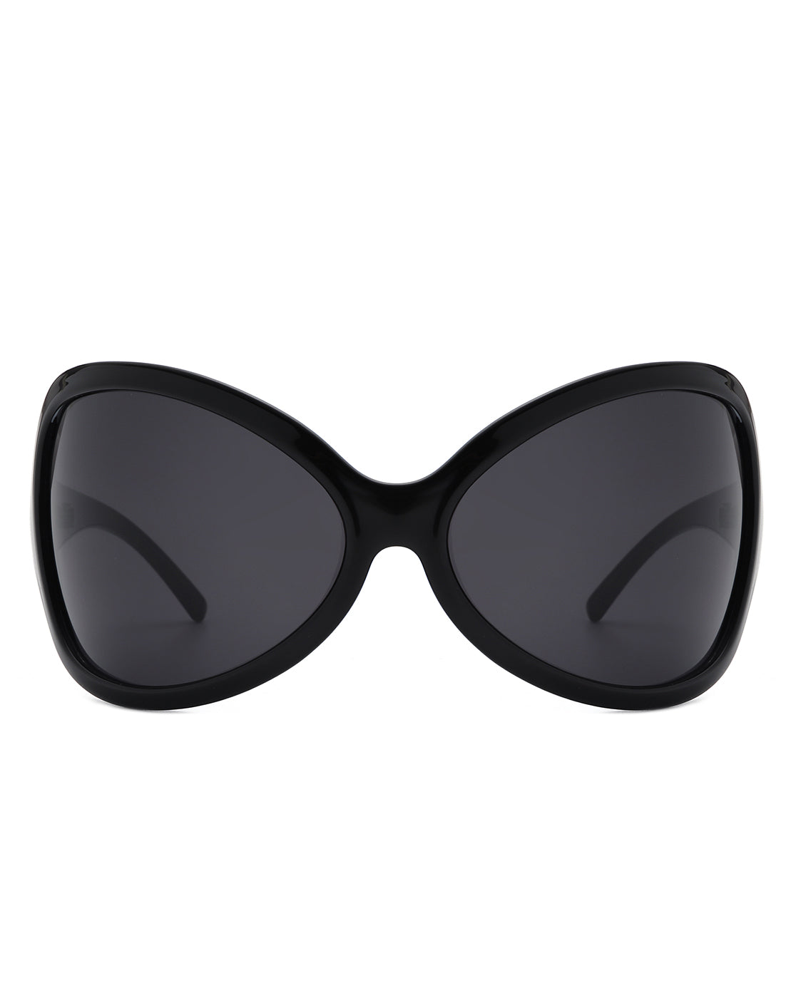 Luna - Oversize Triangle Butterfly Shape Fashion Women Sunglasses-2