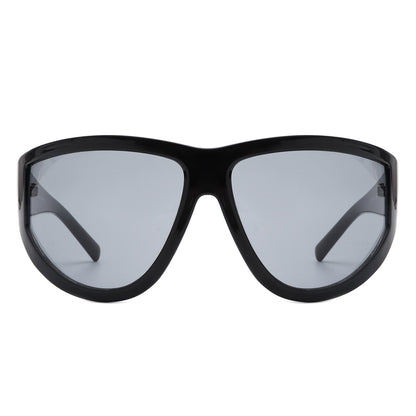 Xara - Oversized Chunky High Fashion Women Sunglasses-2