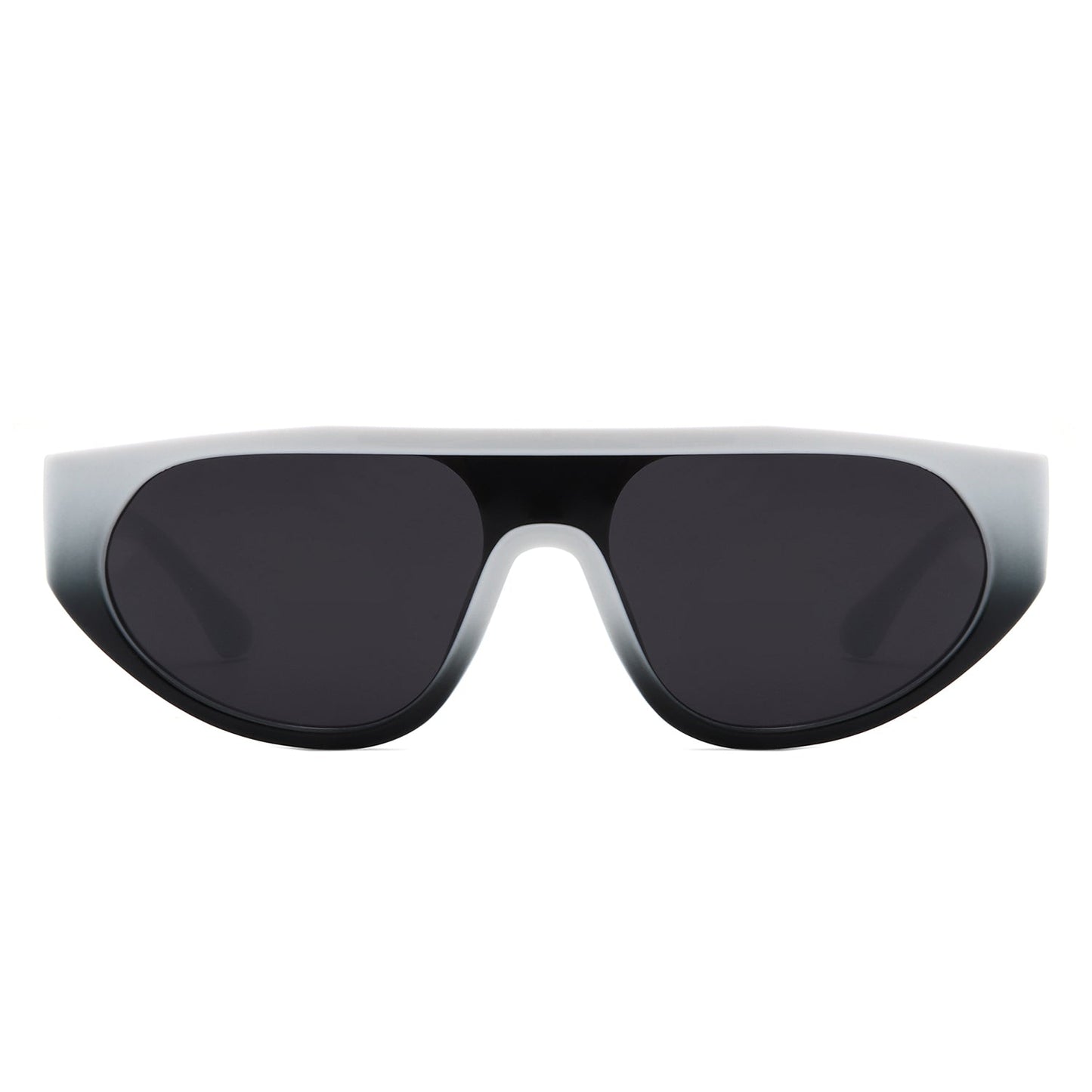 Isolde - Round Flat Top Retro Fashion Sunglasses-1