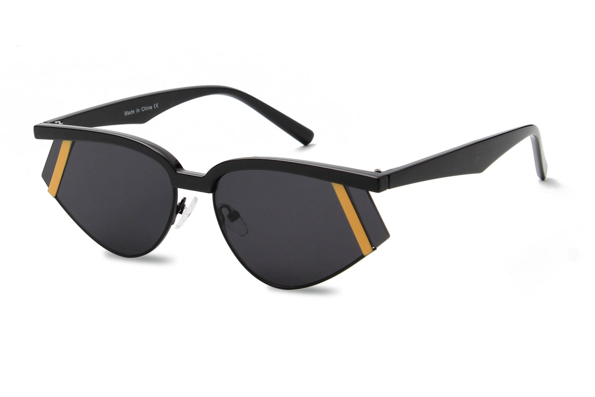 Laramie | Futuristic Rectangle Fashion Sunglasses-5