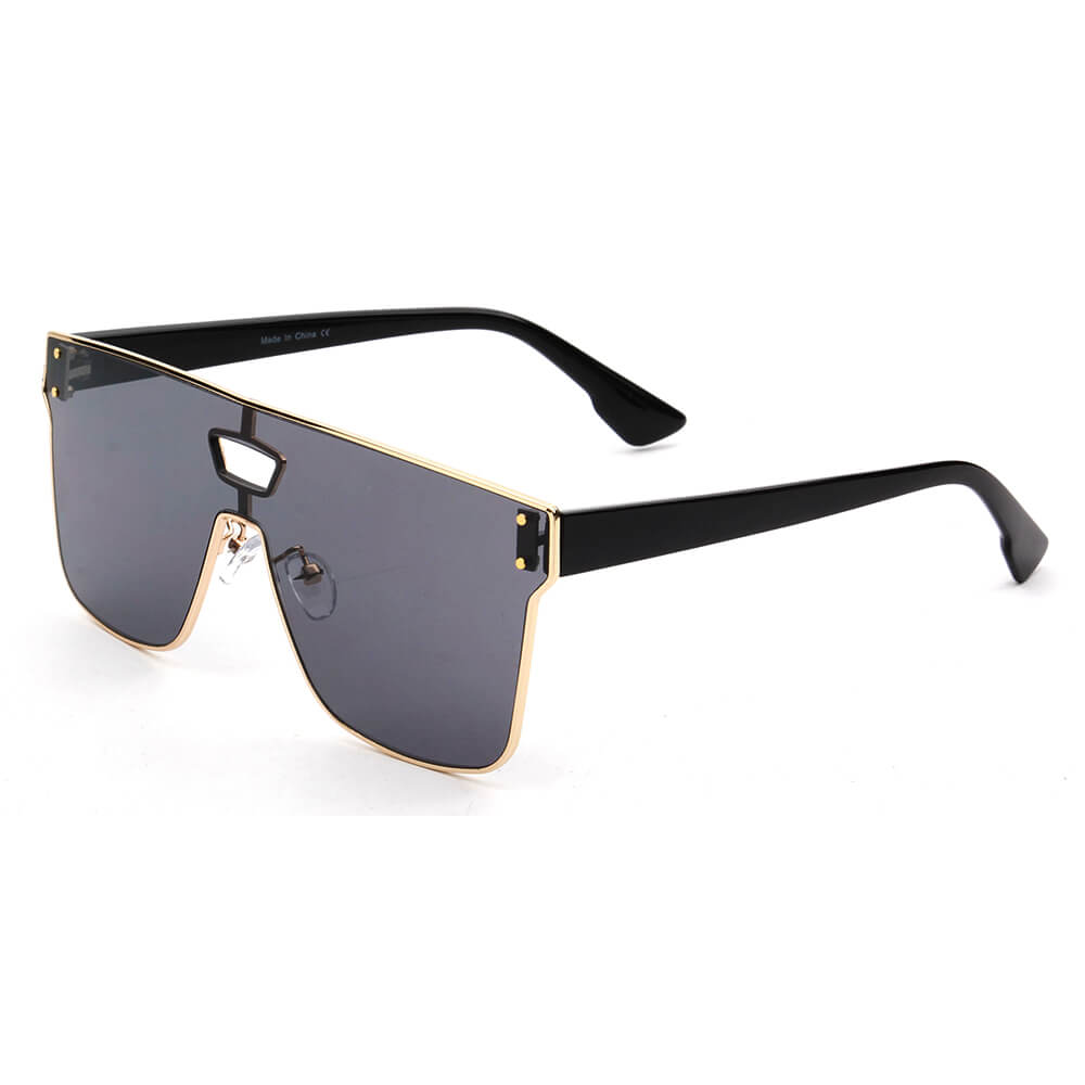 BEATRICE | Unisex Retro Vintage Square Sunglasses-2