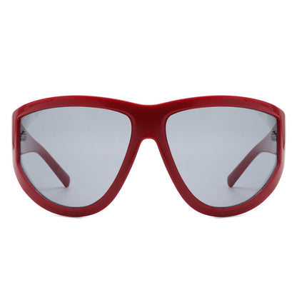 Xara - Oversized Chunky High Fashion Women Sunglasses-6