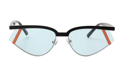 Laramie | Futuristic Rectangle Fashion Sunglasses-6