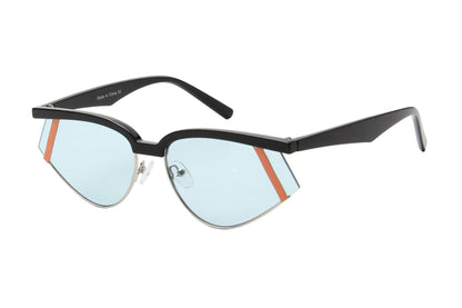 Laramie | Futuristic Rectangle Fashion Sunglasses-7