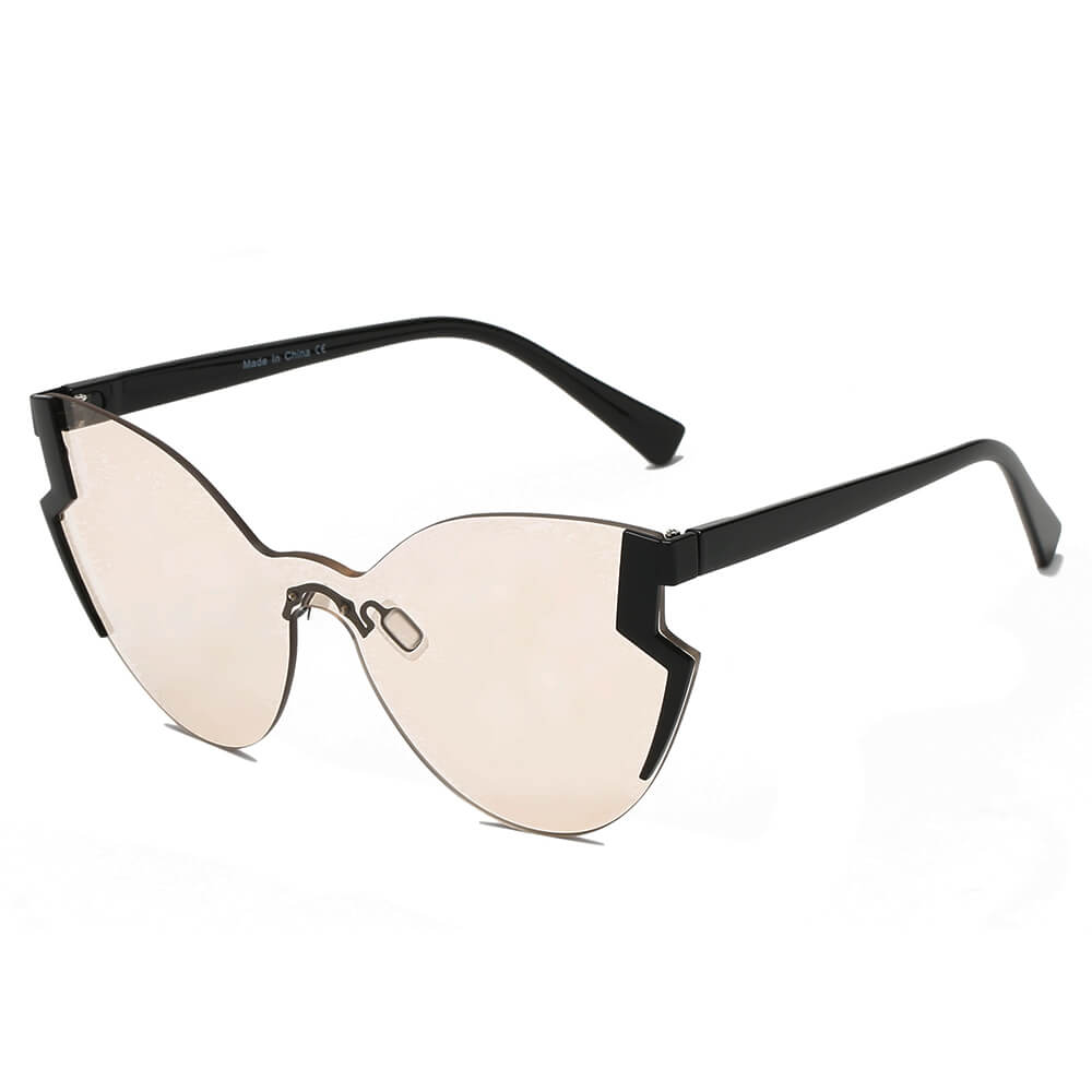 DECATUR | Women Fashion Oversize Cat Eye Sunglasses-5