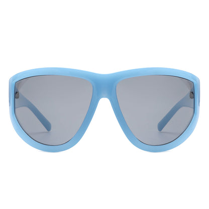 Xara - Oversized Chunky High Fashion Women Sunglasses-10