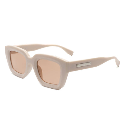 Moonluxe - Classic Square Retro Tinted Fashion Sunglasses-11