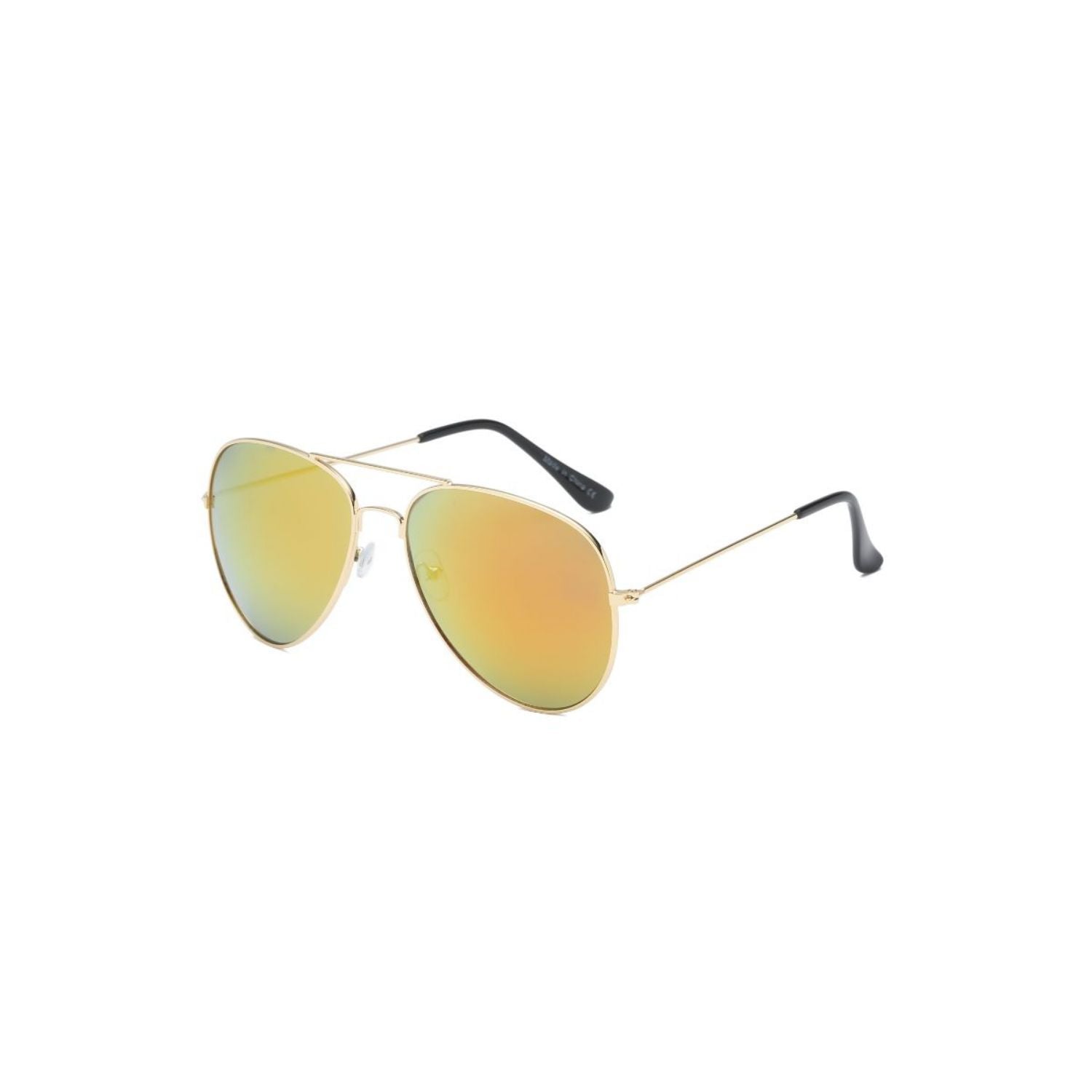 Aerin - Classic Mirrored Fashion Aviator Sunglasses-4