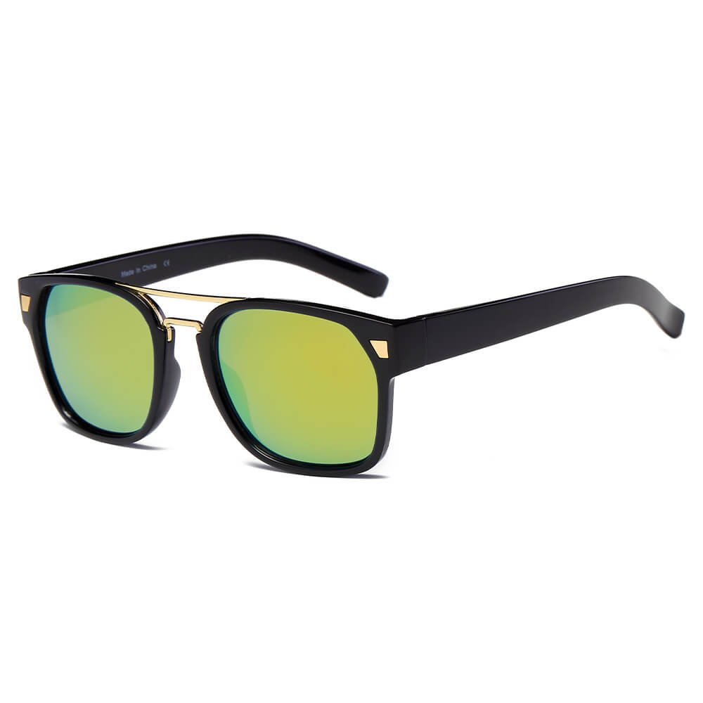 HINDMARSH | Classic Retro Square Frame Fashion Sunglasses-2