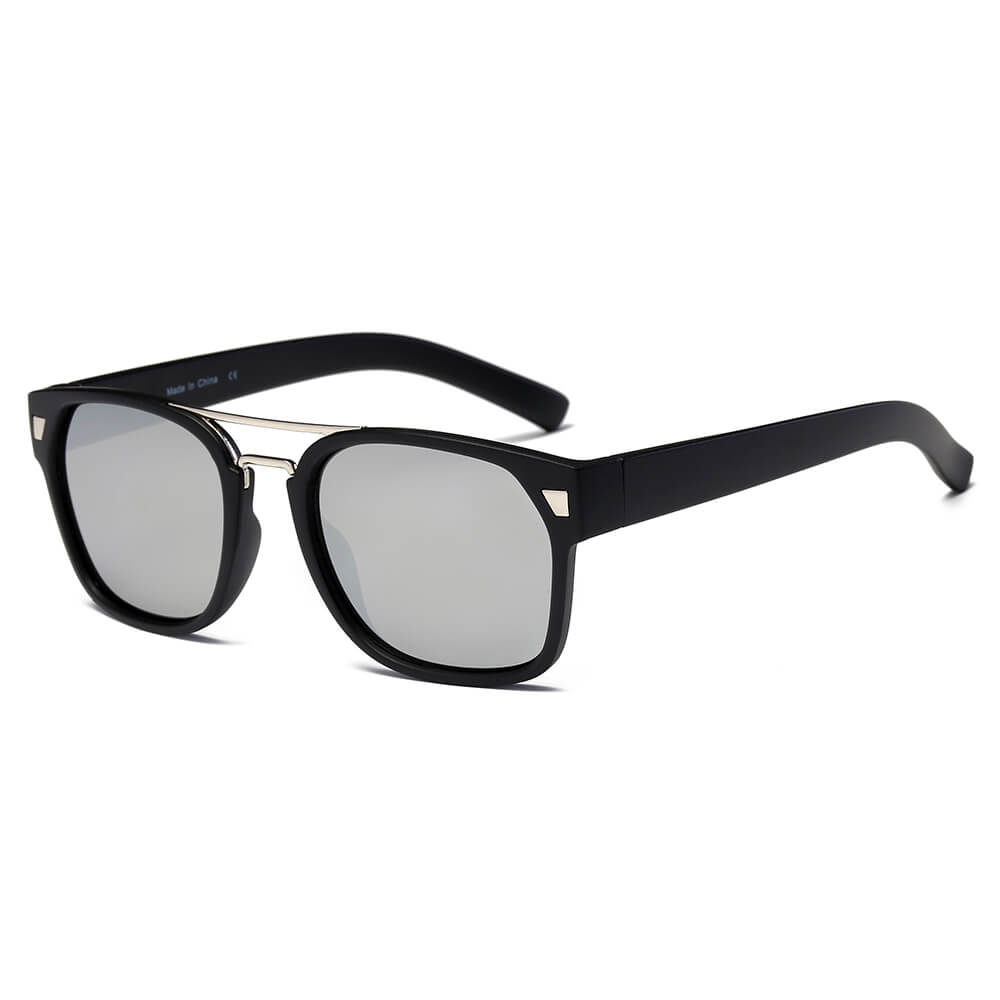 HINDMARSH | Classic Retro Square Frame Fashion Sunglasses-4