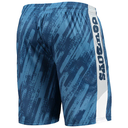 Dallas Cowboys Men's FOCO Navy Static Mesh Shorts