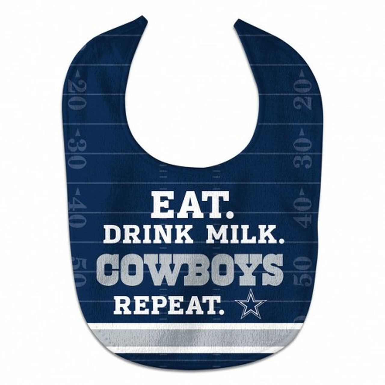 Dallas Cowboys Littlest Fan Bib