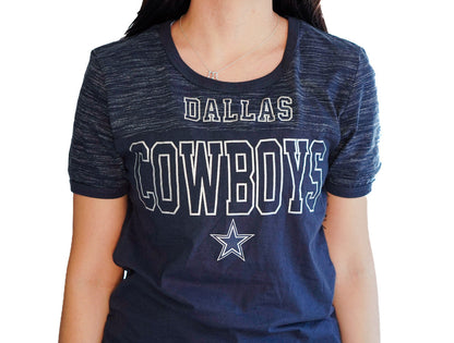 Dallas Cowboys Women's New Era Short Sleeve Crew Tee