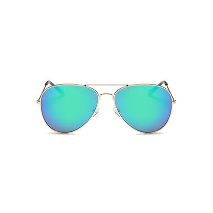 Aerin - Classic Mirrored Fashion Aviator Sunglasses-7