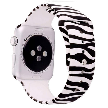 Zebra Apple Watch Band