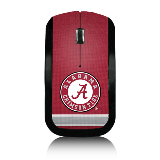 Alabama Crimson Tide Stripe Wireless USB Mouse