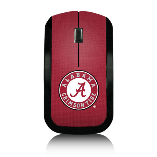 Alabama Crimson Tide Solid Wireless USB Mouse