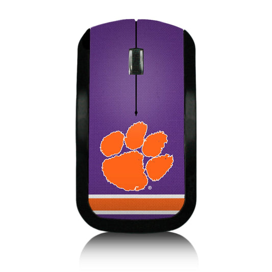 Clemson Tigers Stripe Wireless USB Mouse